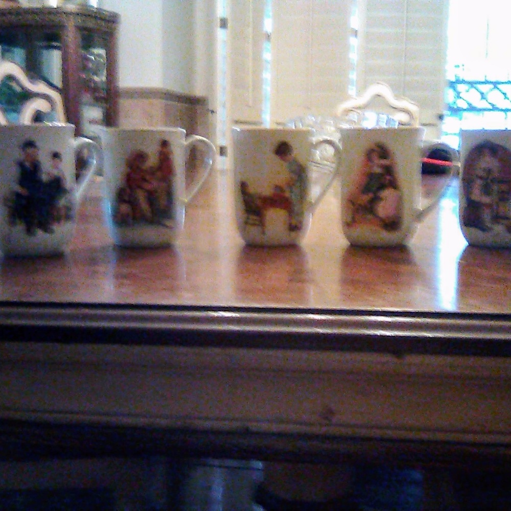 Norman Rockwell Coffee/ Tea Mugs